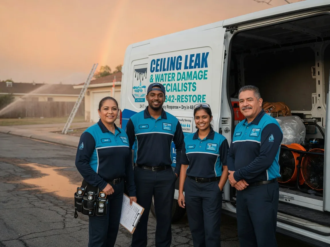 Ceiling Leak Cleanup company in Midland, VA